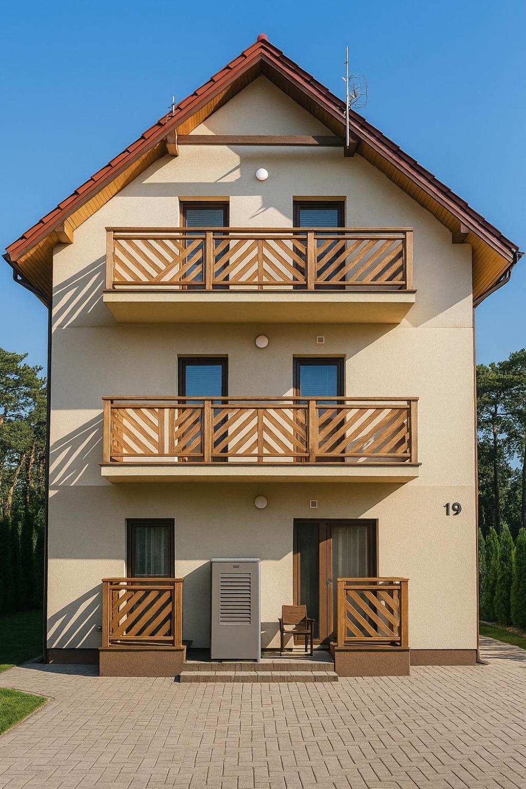 Holiapart Willa Stenga - Przy Lesie, Taras, Plac Zabaw, Grill Krynica Morska Exterior foto